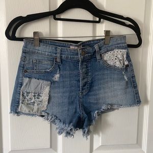 Jean shorts